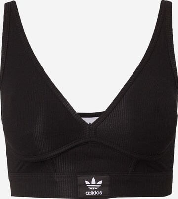 Triangolo Reggiseno di ADIDAS ORIGINALS in nero: frontale