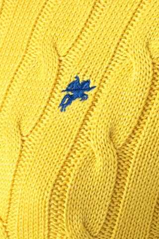 DENIM CULTURE Sweater 'LUDOVICA' in Yellow