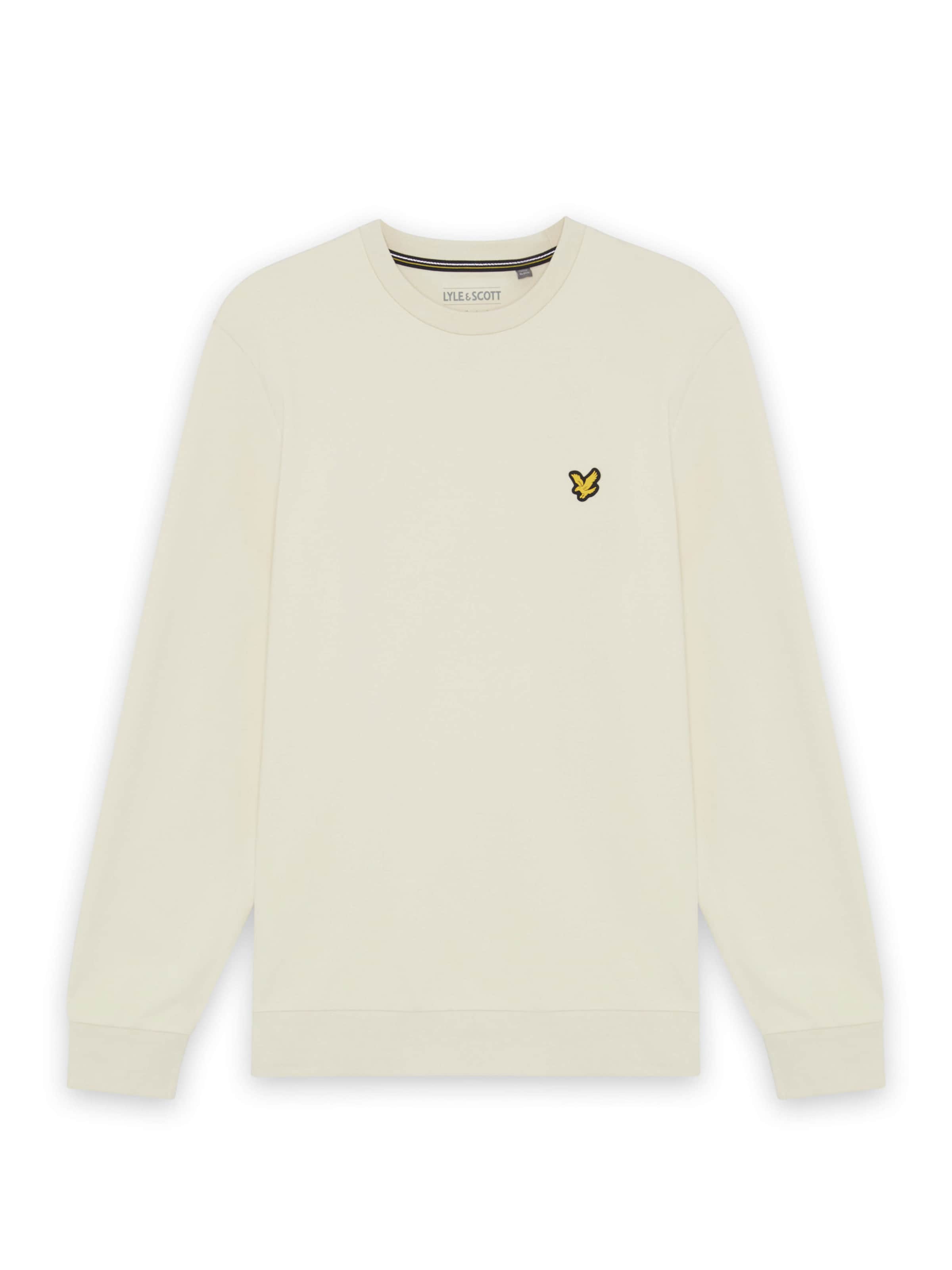 Sweat-shirt Lyle & Scott en gris : devant