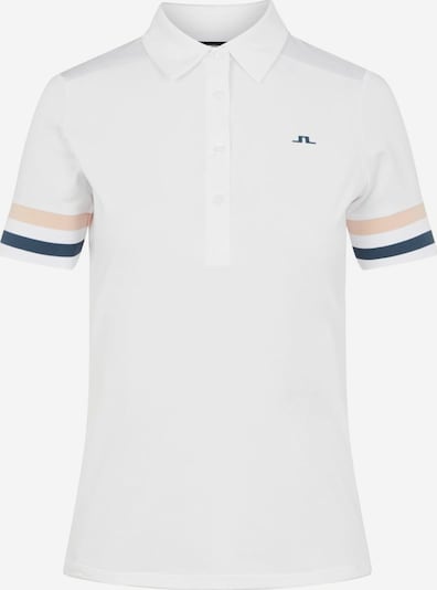 J.Lindeberg Poloshirt 'Stella' in blau / gelb / weiß, Produktansicht