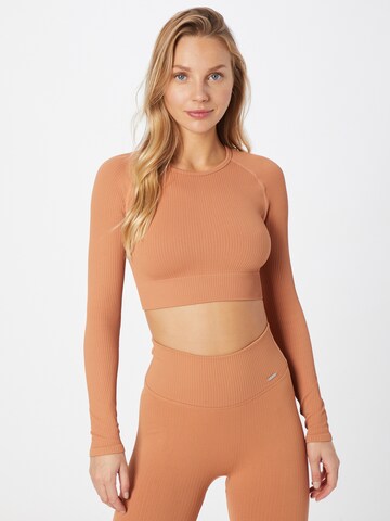 aim'n Funktionsbluse 'Cayenne' i brun: forside