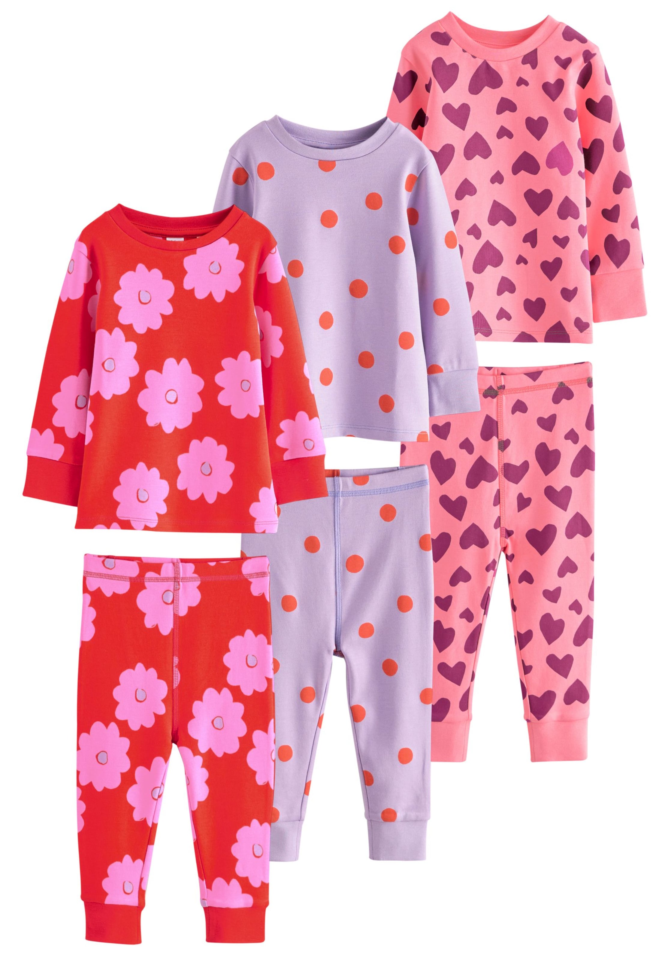 Next Pyžamo – fialová: přední strana