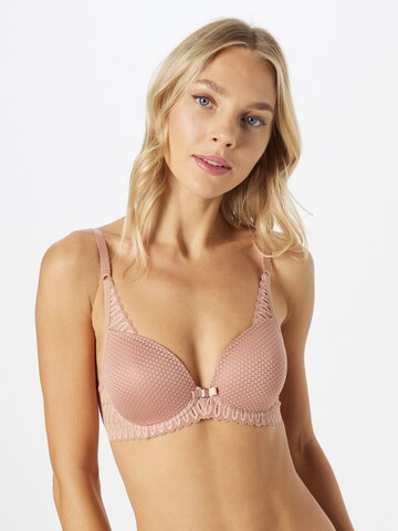 TRIUMPH Push-up BH 'Aura Spotlight' i pink: forside