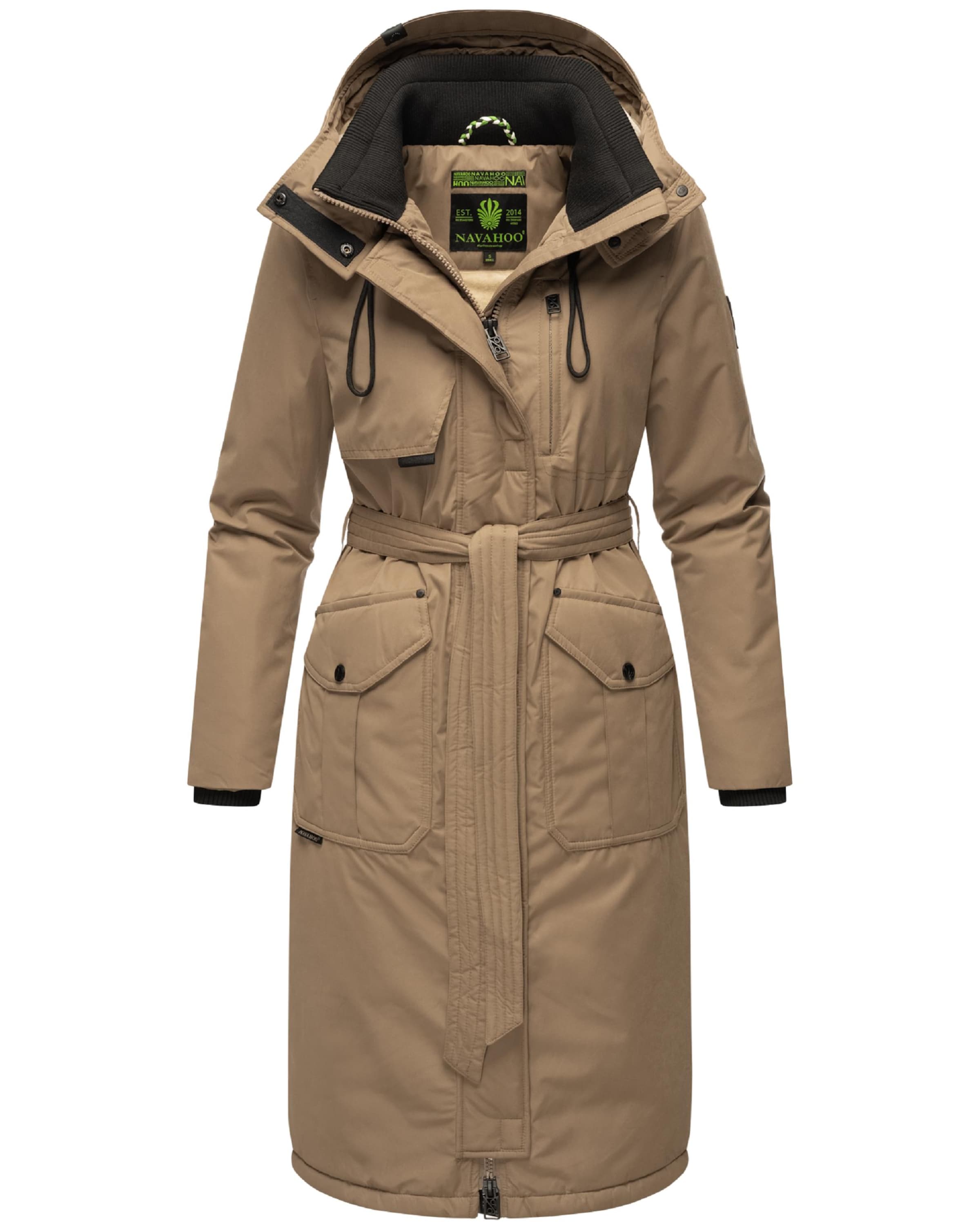 NAVAHOO Χειμερινό παλτό 'Hokulanii' σε καφέ