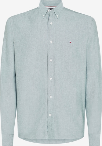 Regular fit Camicia 'Heritage' di TOMMY HILFIGER in verde: frontale