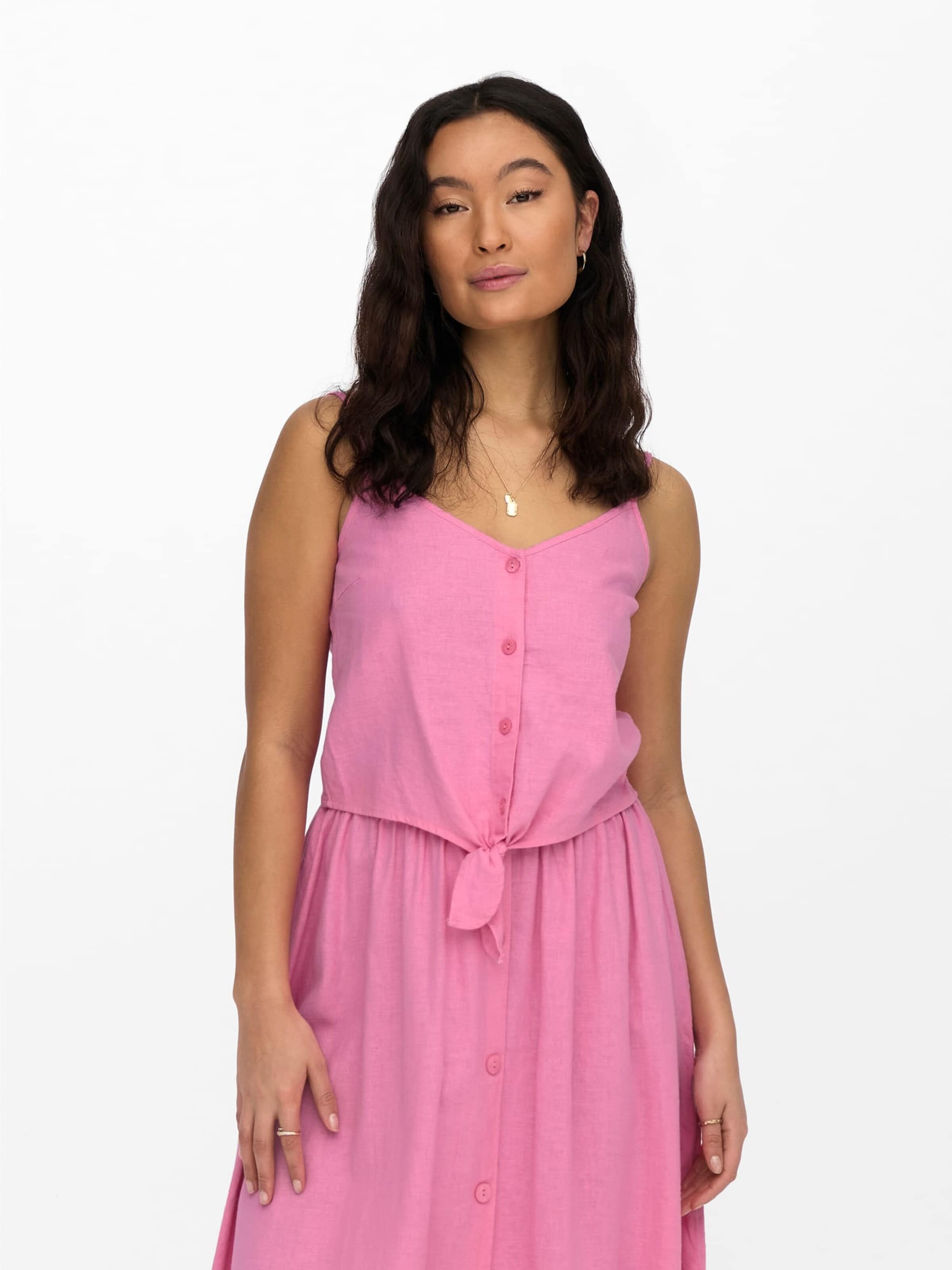 ONLY Tricot 'Card' in Roze: voorkant