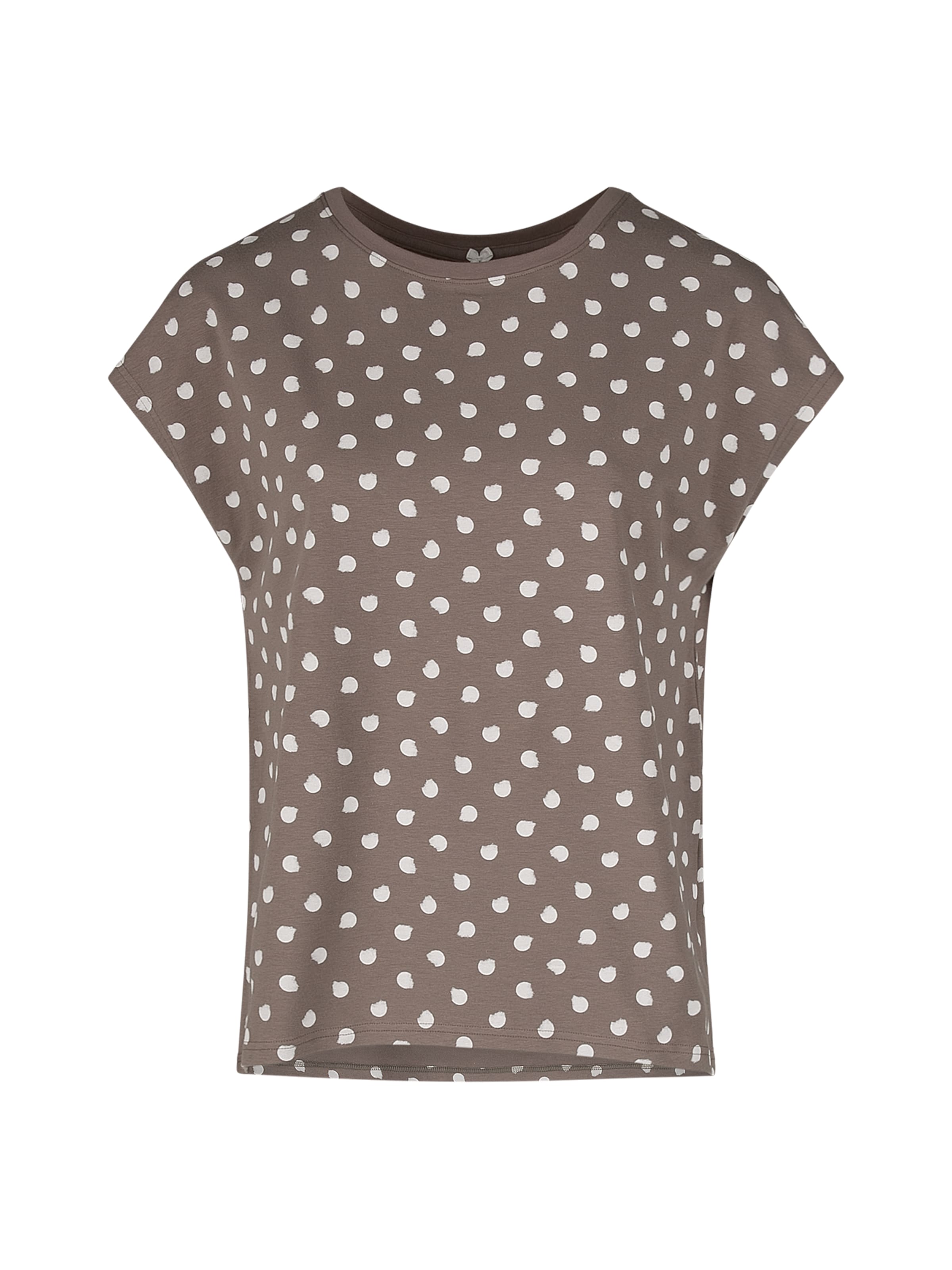 Sanetta Schlafshirt in Braun: Vorderseite