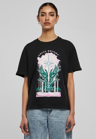 Maglietta 'Shine Bright' di Mister Tee in nero: frontale