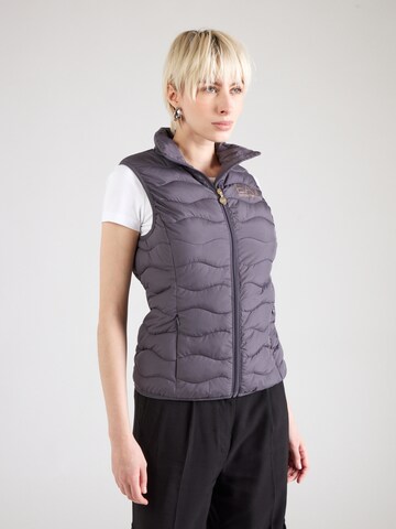 Gilet EA7 Emporio Armani en gris : devant