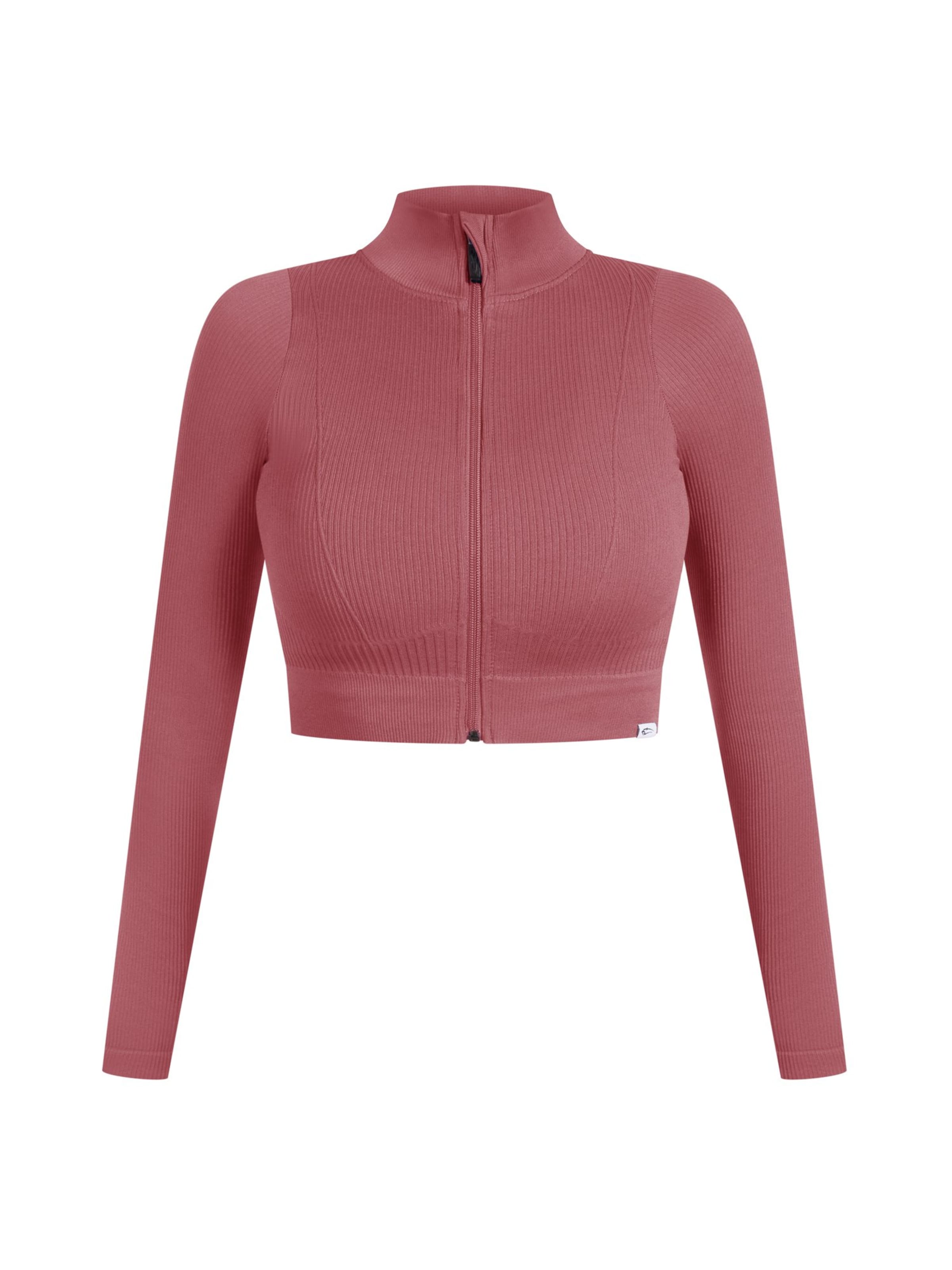 Vestes d’entraînement ' Slim Zeya ' Smilodox en rose : devant