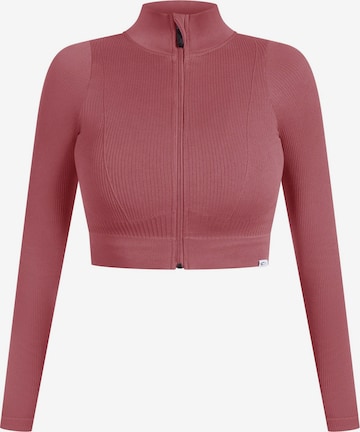 Smilodox Training jacket ' Slim Zeya ' in Pink: front