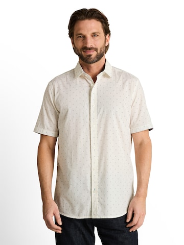 TOM TAILOR - Ajuste estrecho Camisa en blanco: frente
