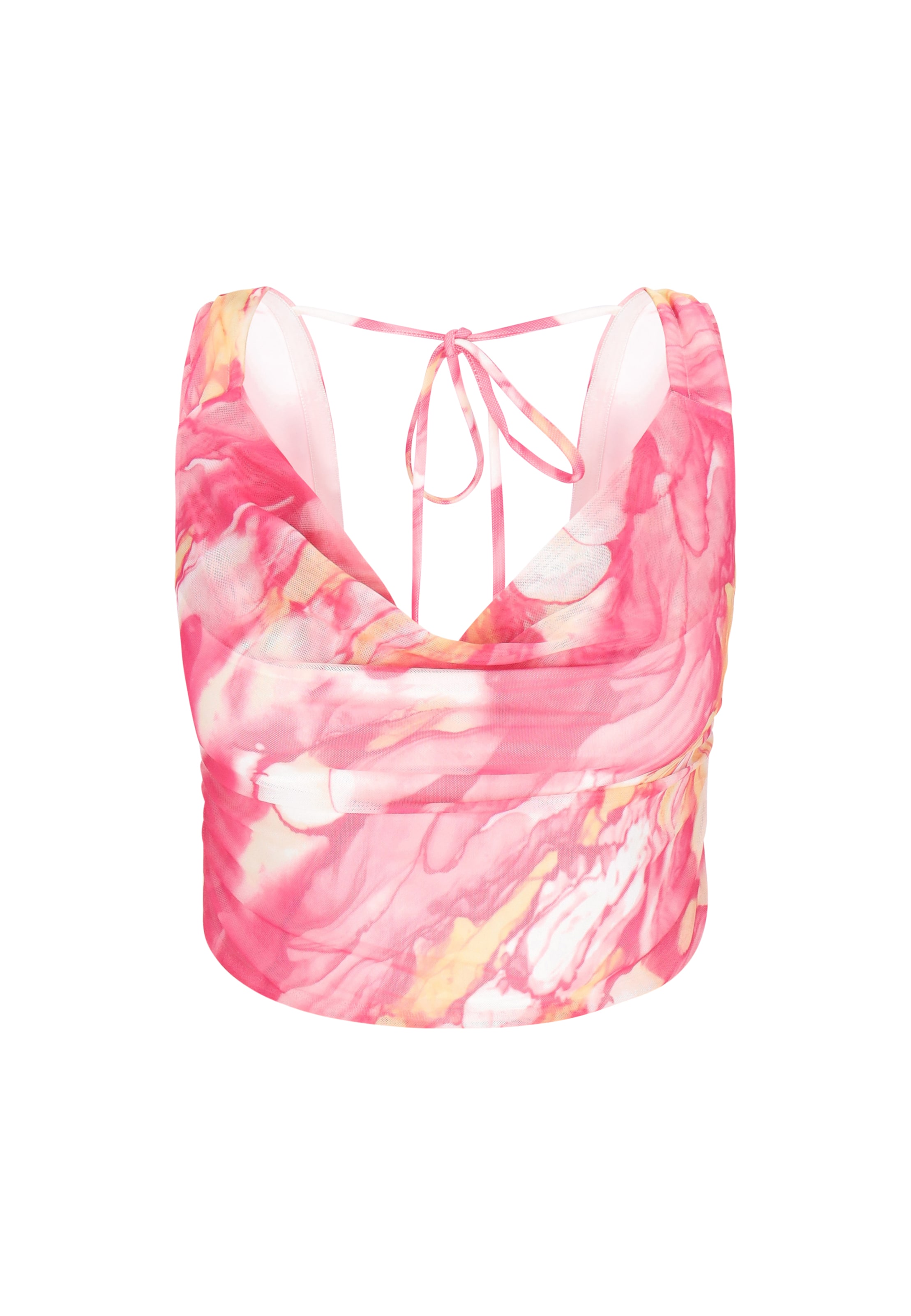 IZIA - Top en rosa: frente
