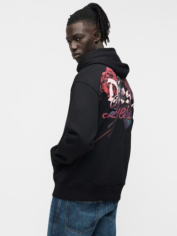 DIESEL Tréning póló 'S-MACS' - fekete