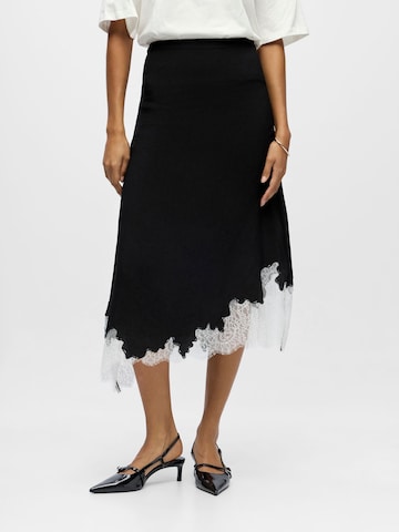 OBJECT - Falda en negro: frente