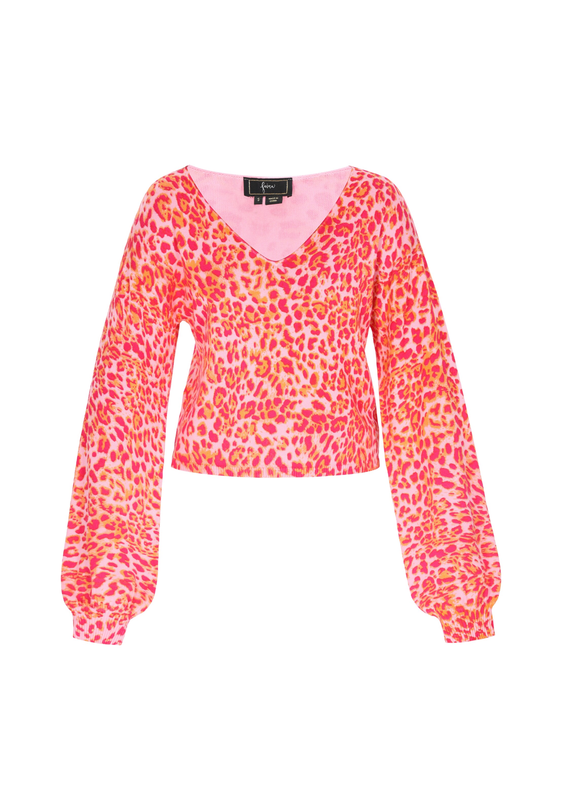 faina Pullover in Rot: Vorderseite