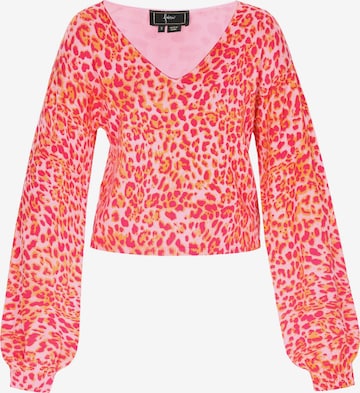 faina Pullover in Rot: Vorderseite