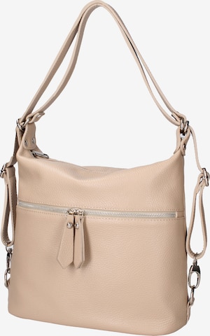 Viola Castellani Rugzak in Beige: voorkant