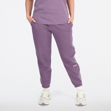 Loosefit Pantalon de sport 'Essentials' new balance en violet