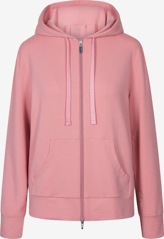 Veste de survêtement ' Basic Hoodie ' Rösch en rose : devant