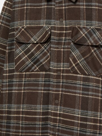 Pull&Bear Kurtka przejściowa w kolorze brązowy