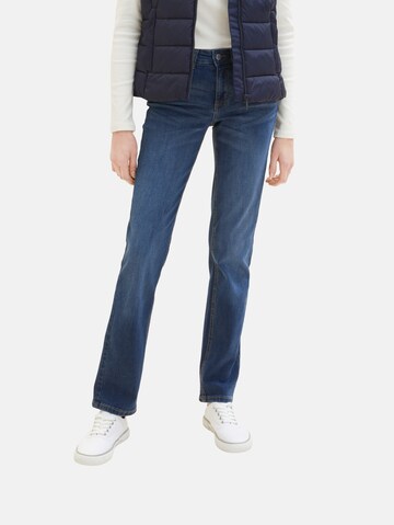 TOM TAILOR Bootcut Jeans 'Alexa' in Blau: predná strana