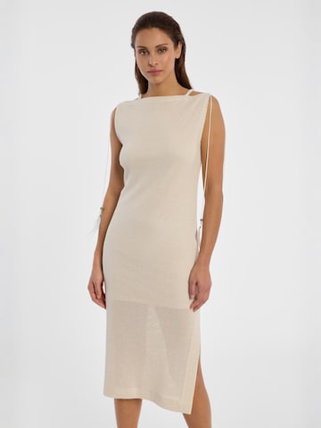 Ana Alcazar Kleid 'Danie' in Weiß: Vorderseite