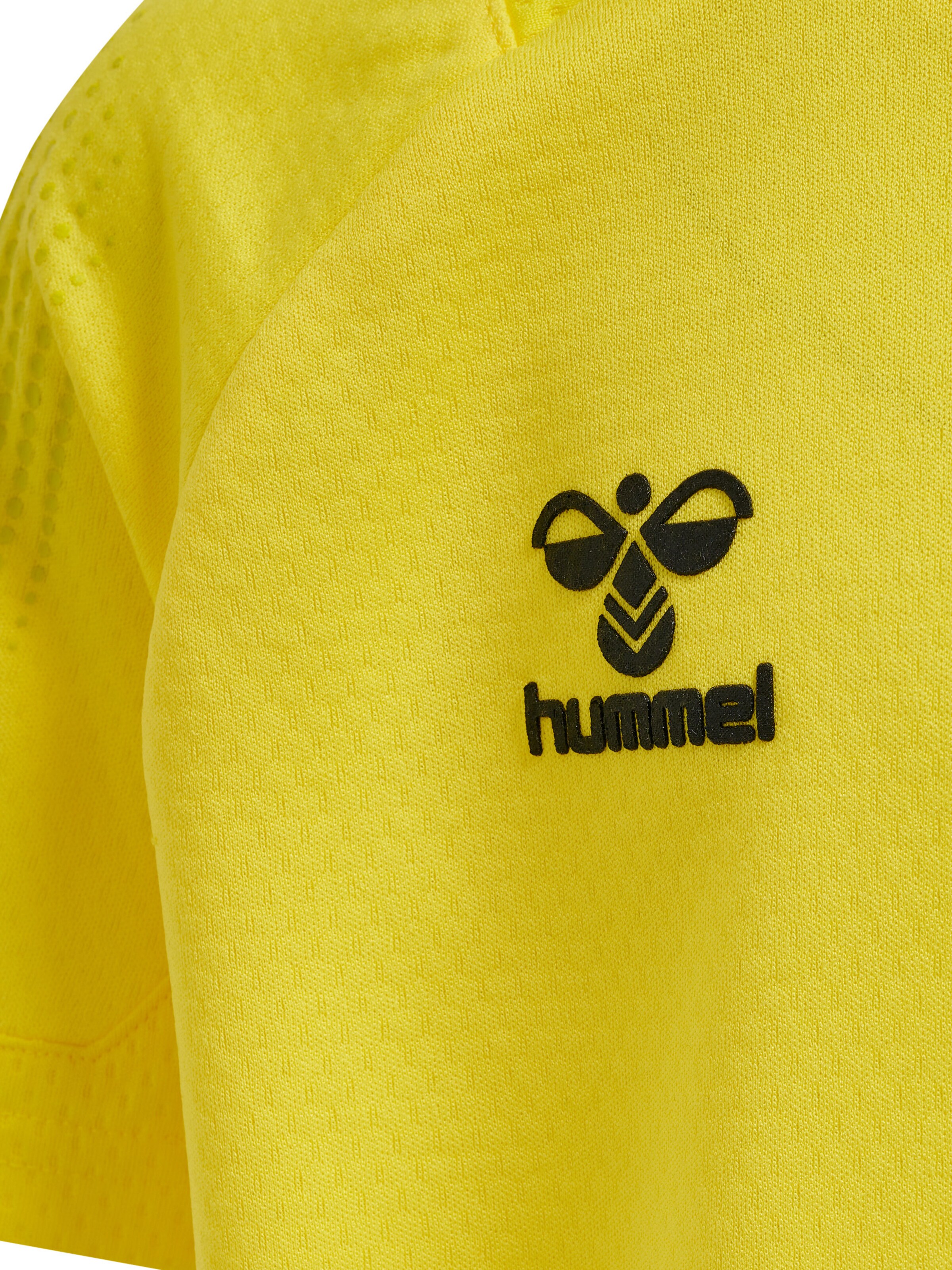 Hummel Performance shirt in Yellow