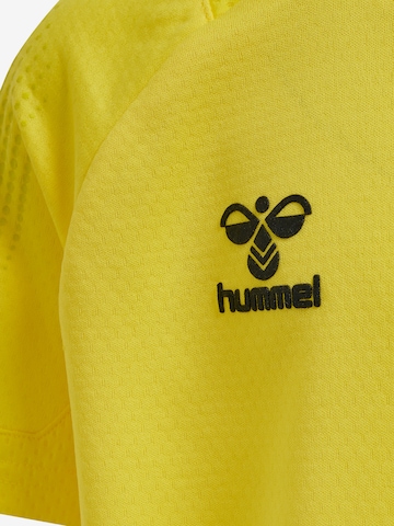 T-Shirt fonctionnel Hummel en jaune