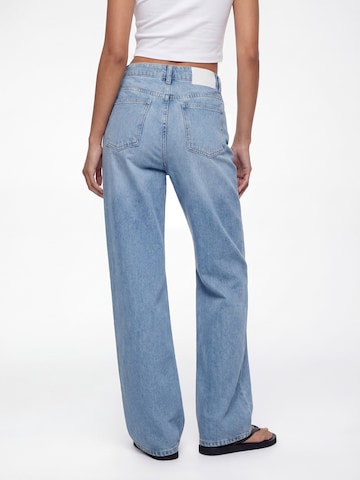 V!BE STUD!OS Широкий Джинсы в Синий