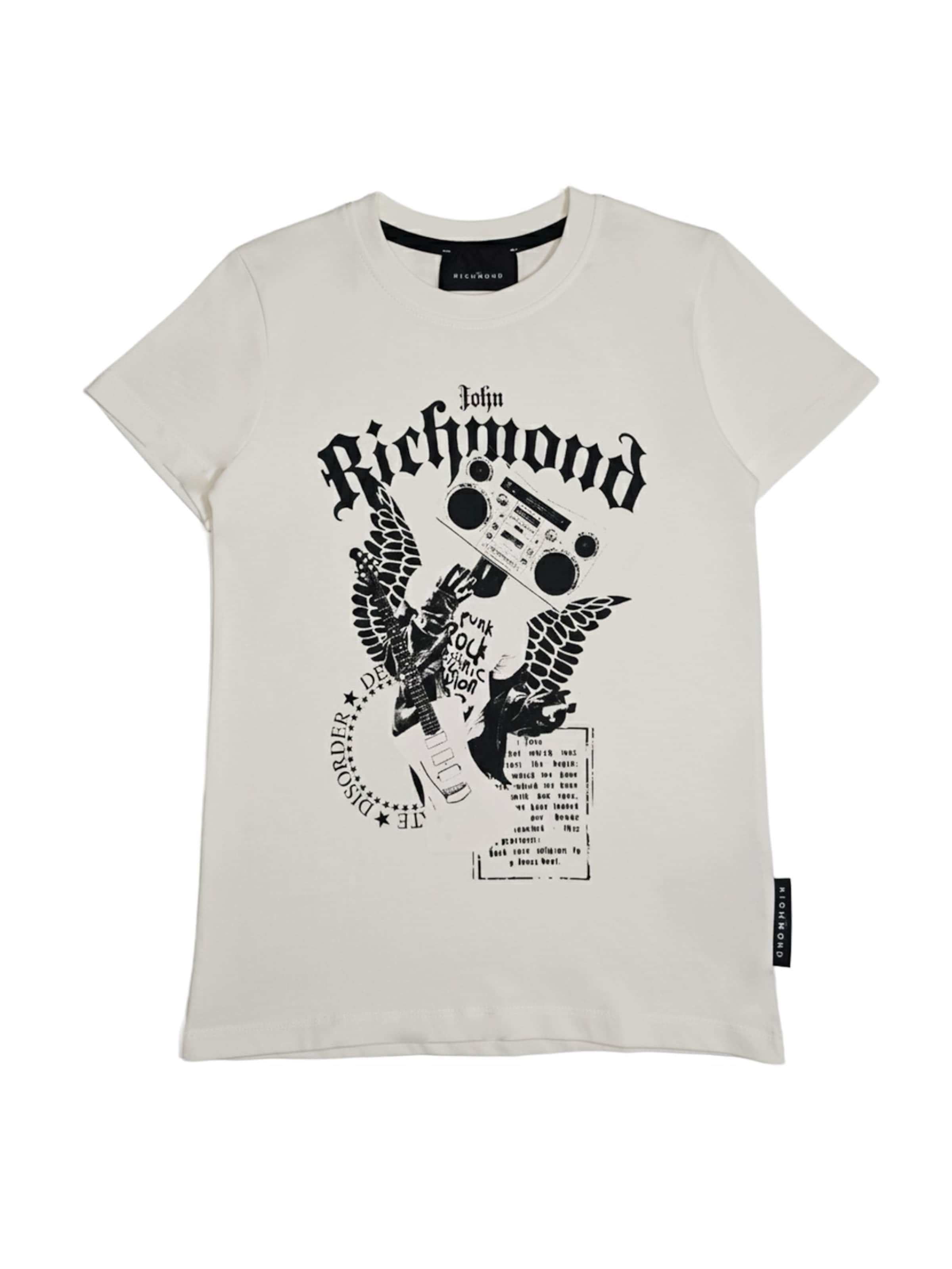 John Richmond - Camiseta 'T-shirt bianca per bambino' en blanco: frente