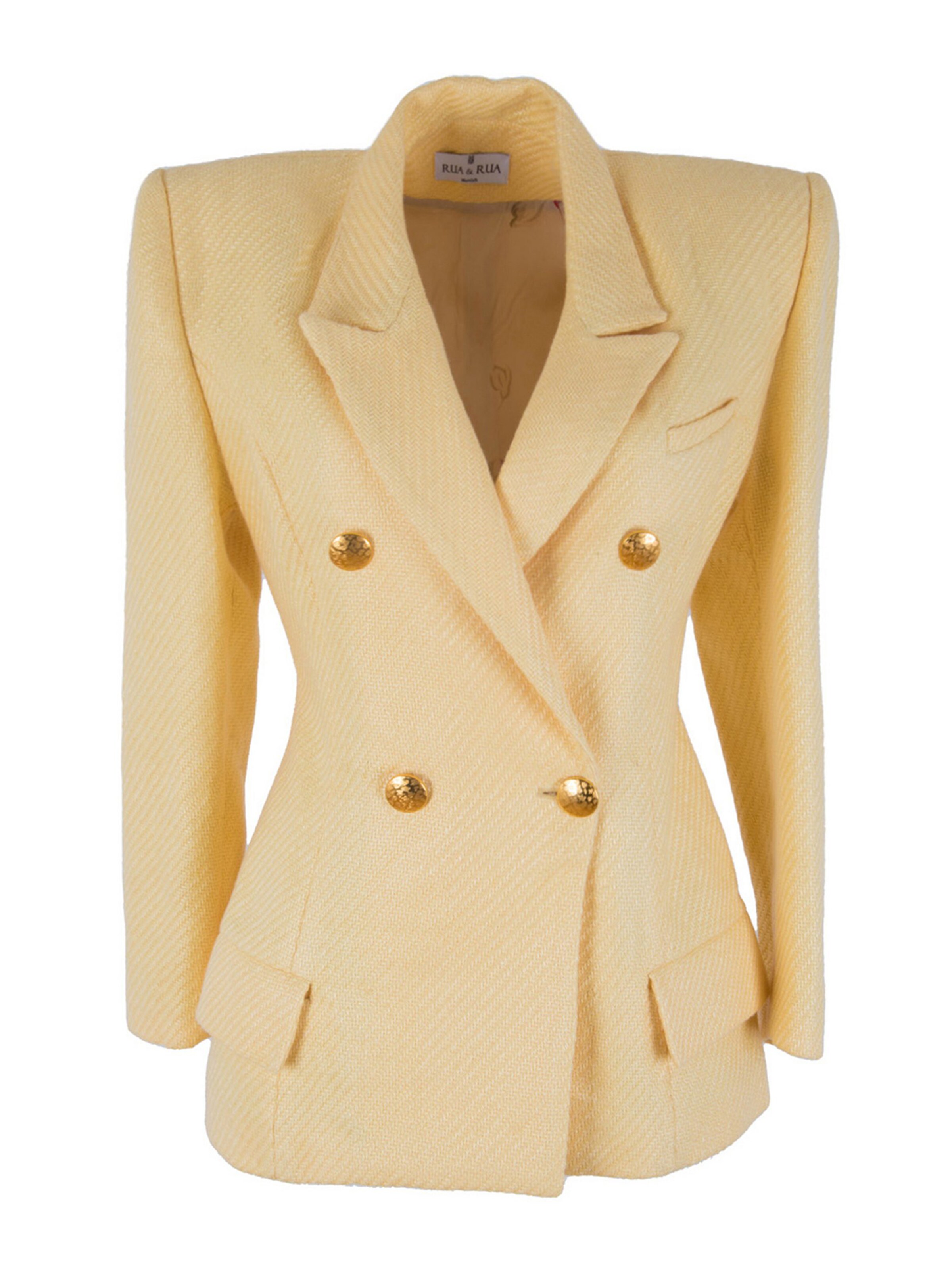 Rua & Rua Blazer‌‌‌ in Gelb: Vorderseite