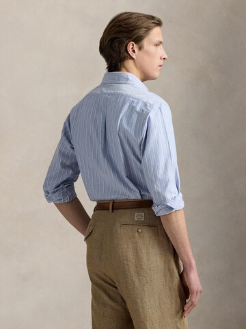 Polo Ralph Lauren Слим Рубашка в Синий