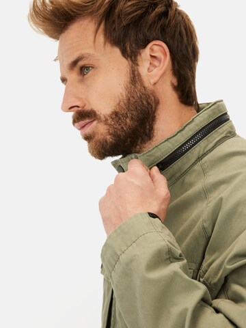 CAMEL ACTIVE Feldjacke aus reiner Baumwolle in Grün
