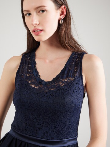Robe de cocktail WAL G. en bleu
