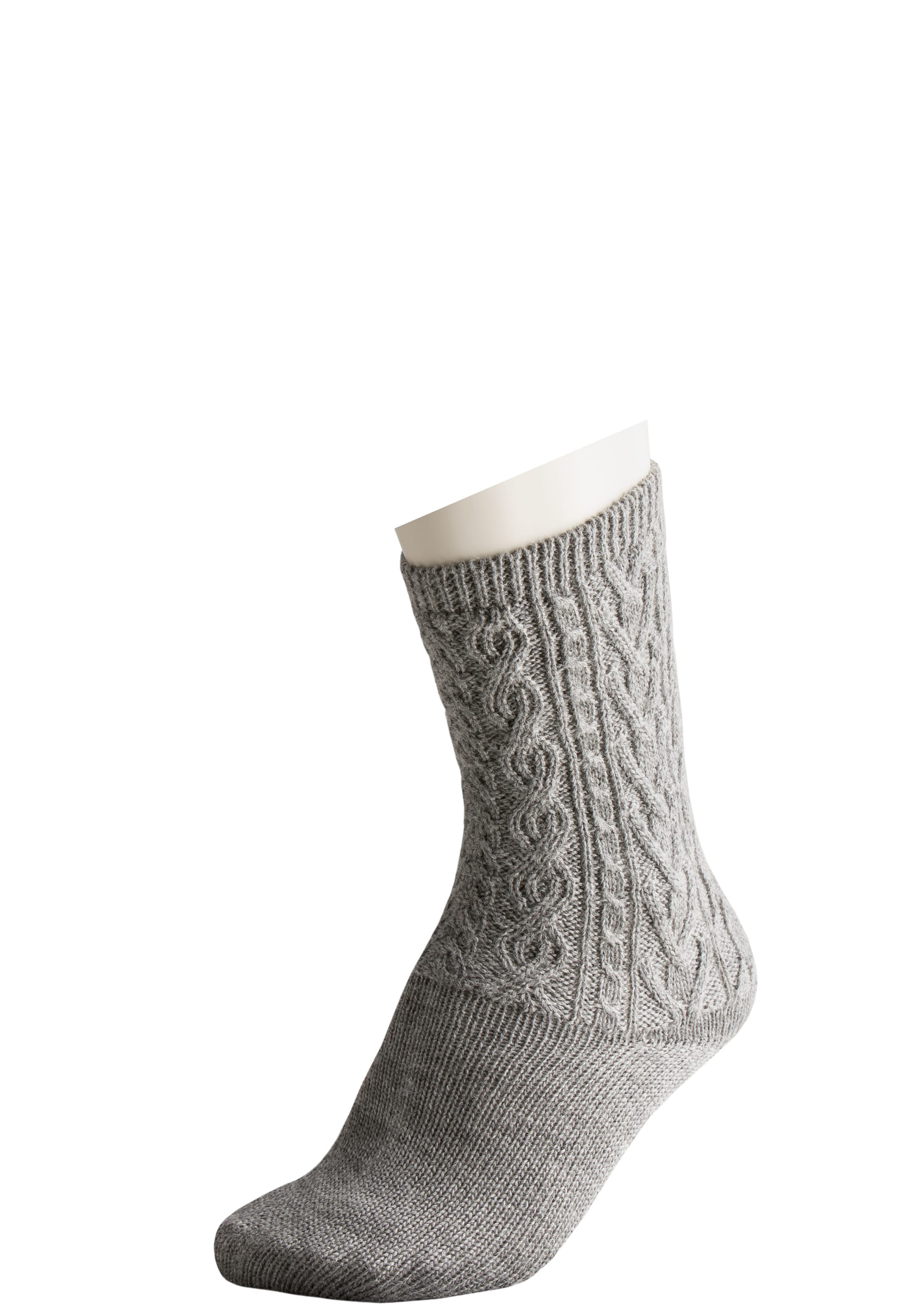 STOCKERPOINT Trachtensocken in Grau: Vorderseite