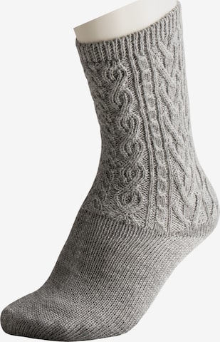 STOCKERPOINT Trachtensocken in Grau: Vorderseite