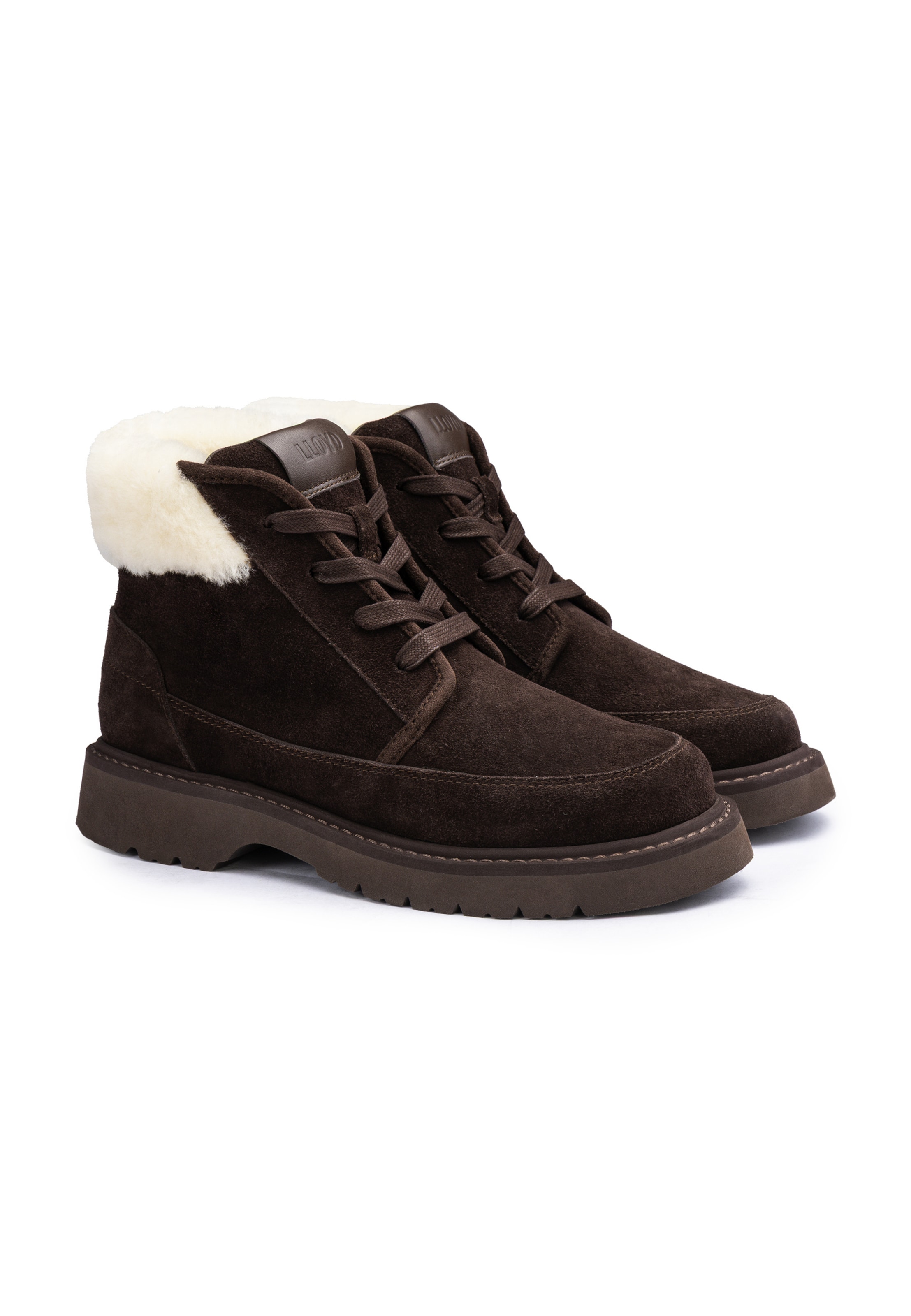 Bottes à lacets 'ALURA 335 L' LLOYD en marron