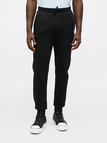 Tapered Pantaloni di Karl Lagerfeld in nero: frontale