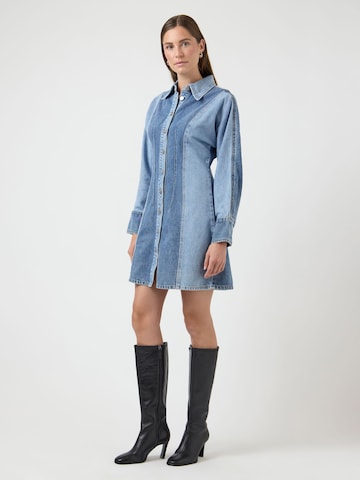 YAS - Vestido en azul: frente