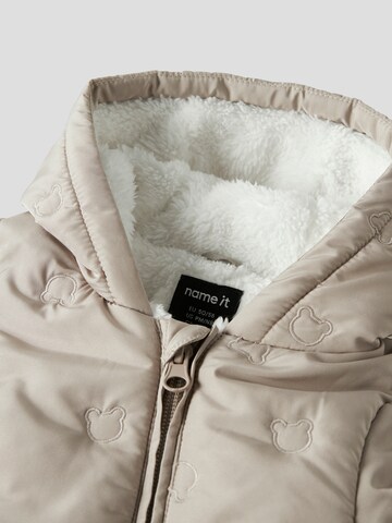 NAME IT - Mono 'NBNMASOFT' en beige