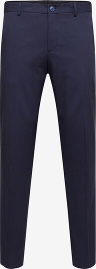SELECTED HOMME Bukser med fals 'Liam' i natblå, Produktvisning