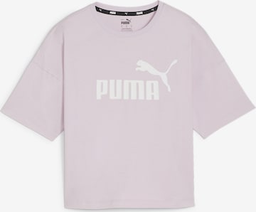 PUMA Functioneel shirt 'Essentials' in Lila: voorkant