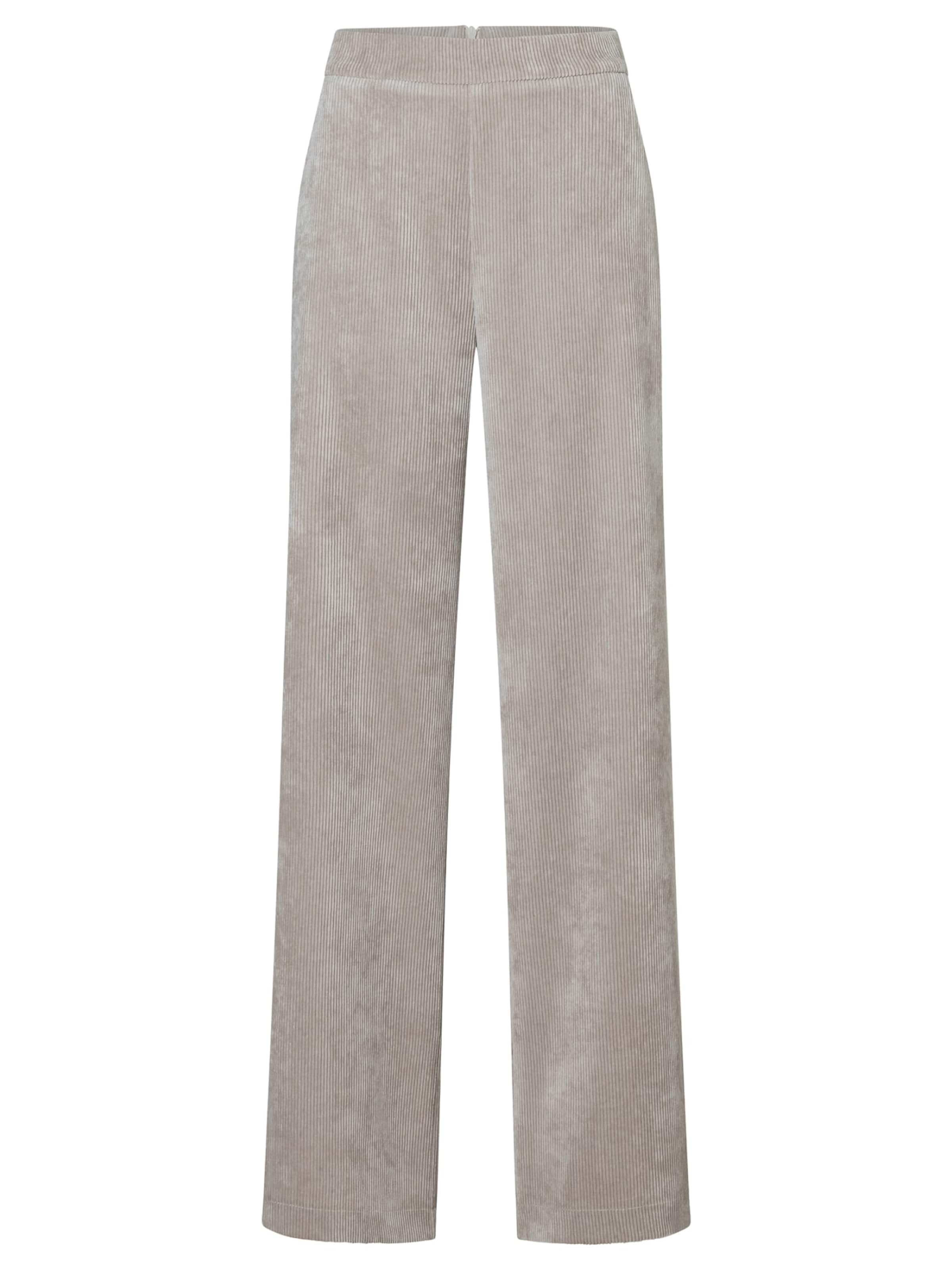 Ana Alcazar Regular Trousers 'Enliri' in Beige: front