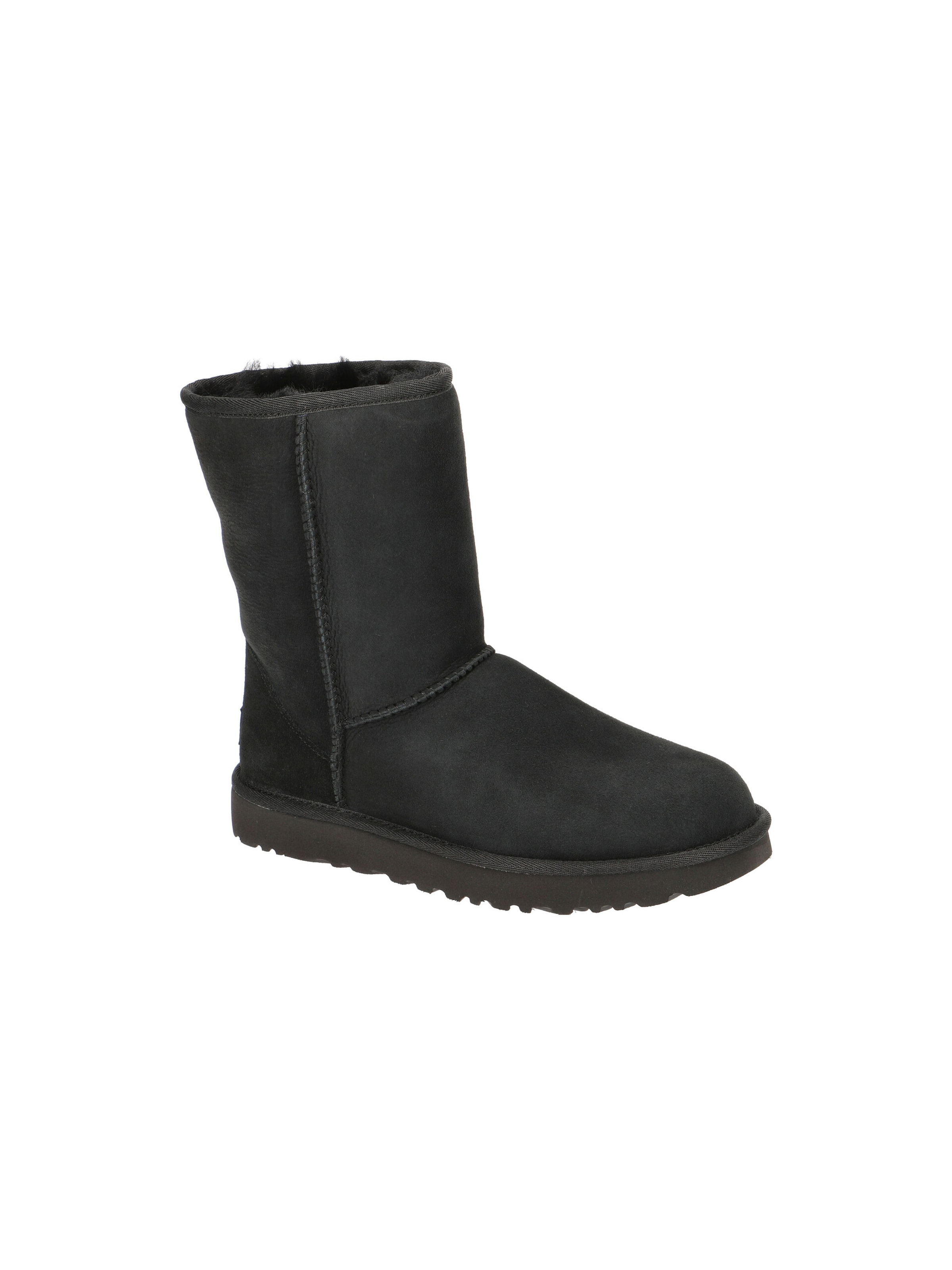 UGG Boots 'UGG Classic Short II Stiefel schwarz' in Schwarz: Vorderseite