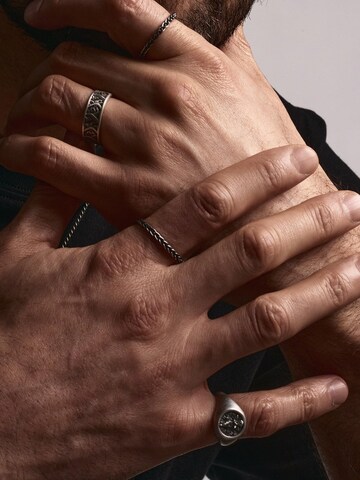 REYTEL Ring 'JAPANESE WAVES' in Silber