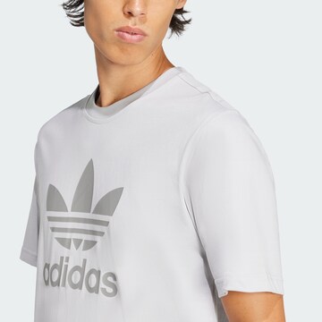 ADIDAS ORIGINALS Футболка 'Adicolor Trefoil' в Серый