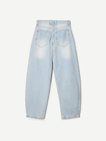 Bershka Tapered Jeans i blå