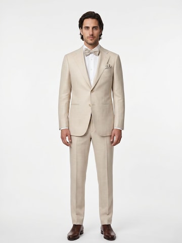 Real Guys Set Fliege mit Einstecktuch in Beige