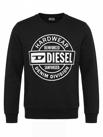 DIESEL Sveter 'S-GIR 250207' - Čierna: predná strana